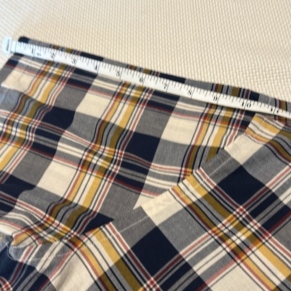 Pendleton Seaside Plaid Cotton Short Sleeve Button Down Shirt -Large - Picture 8 of 10